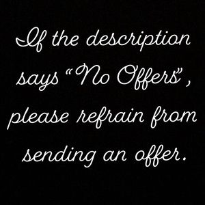 My pet peeve! Please read descriptions.